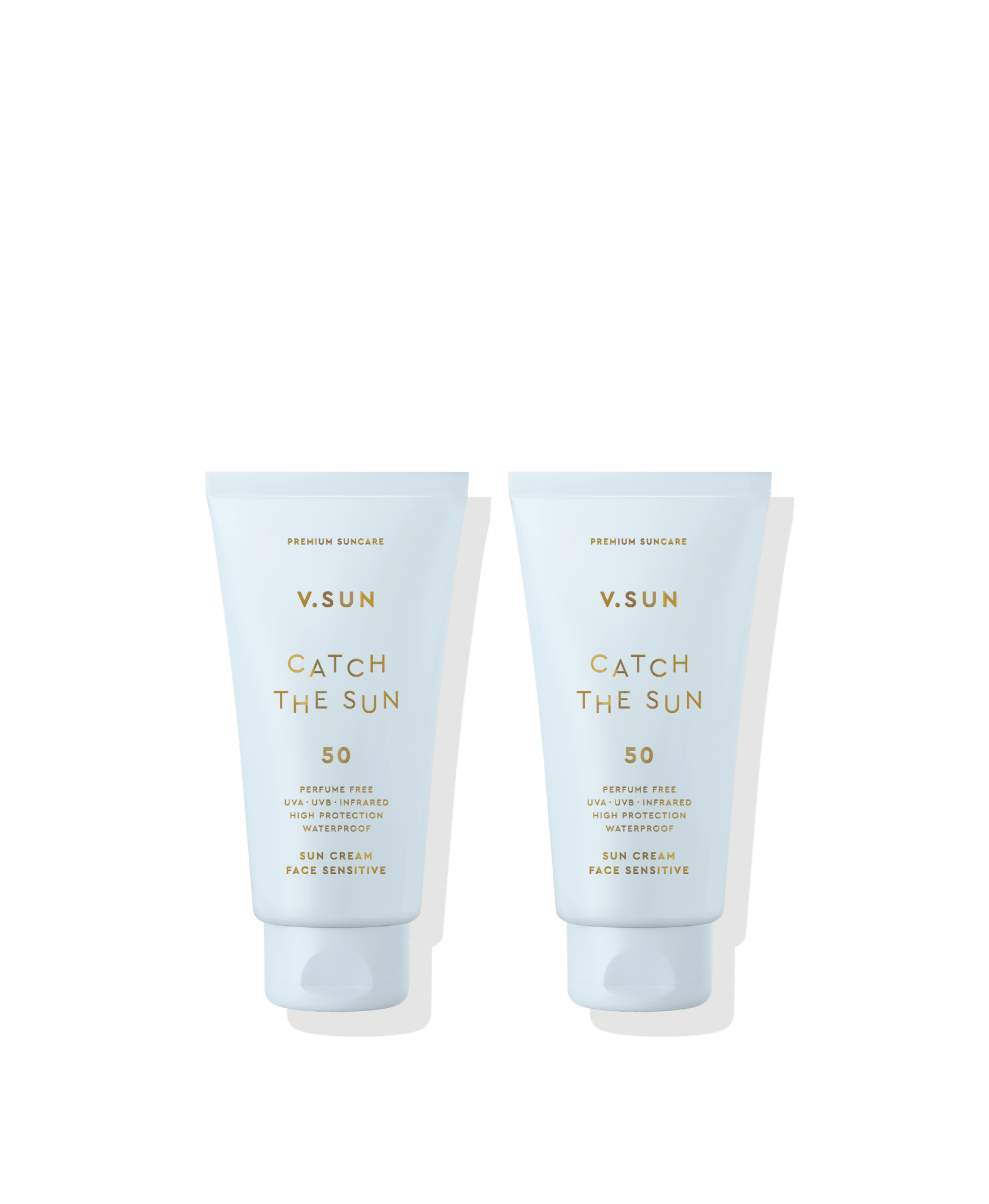 SUN CREAM FACE SPF 50 PERFUME FREE DOUBLE SET