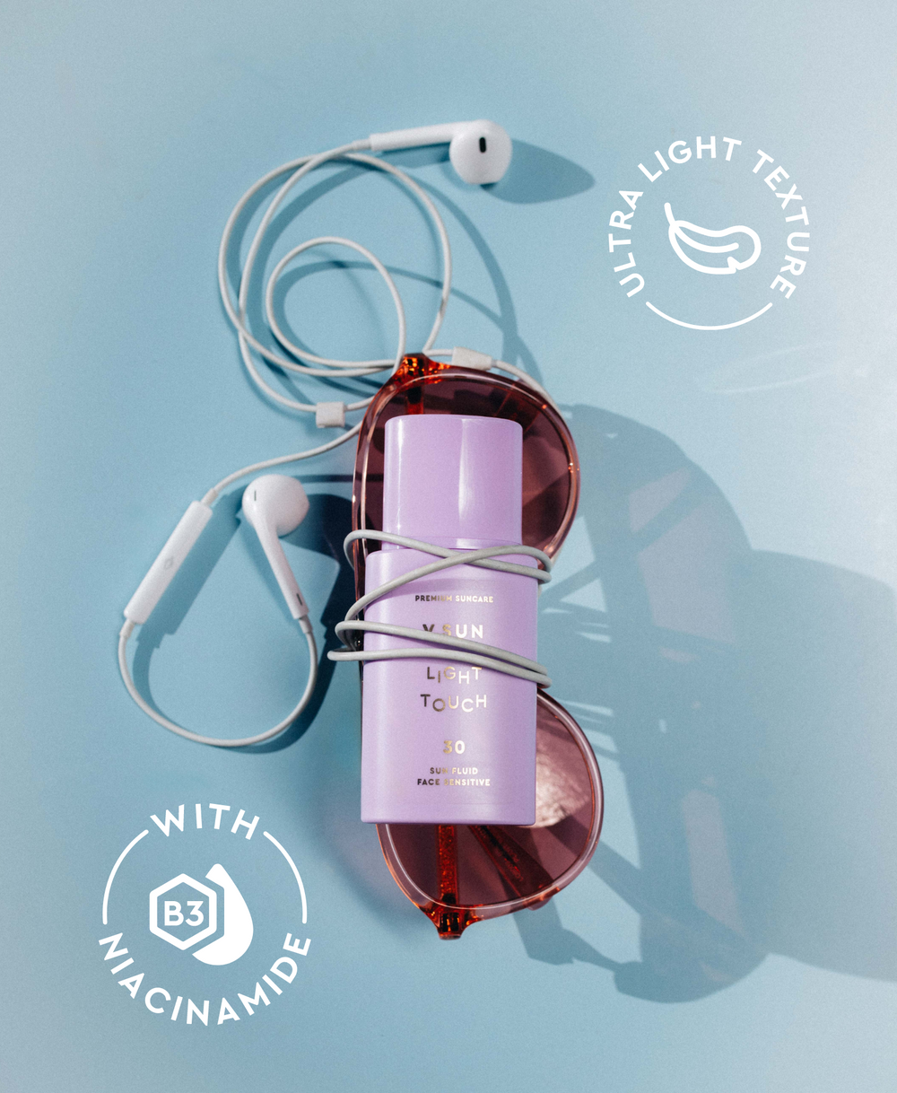 SUN FLUID SPF 30 PERFUME FREE DOUBLE SET