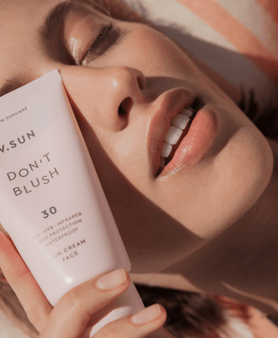 SUN CREAM FACE SPF 50 PERFUME FREE DOUBLE SET 