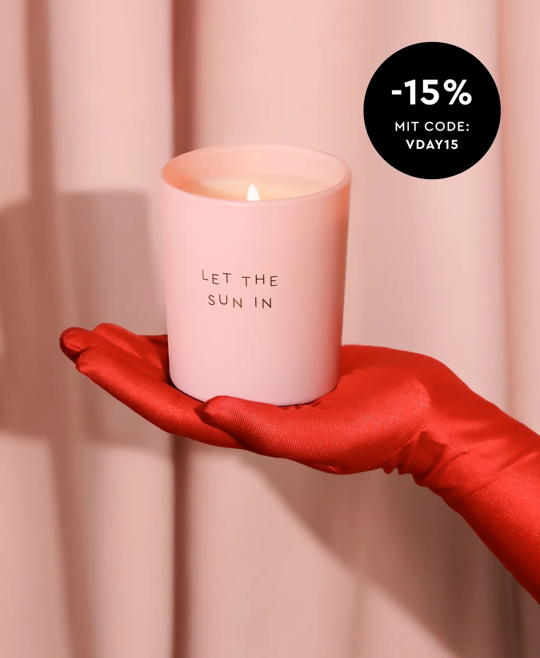 Scented candle LET THE SUN IN